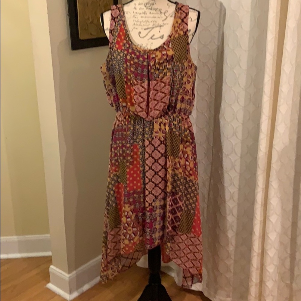 Hi-lo dress